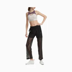 Calvin Klein 女装 阔腿版蕾丝面料运动裤 4Ws0P643-休闲运动系列