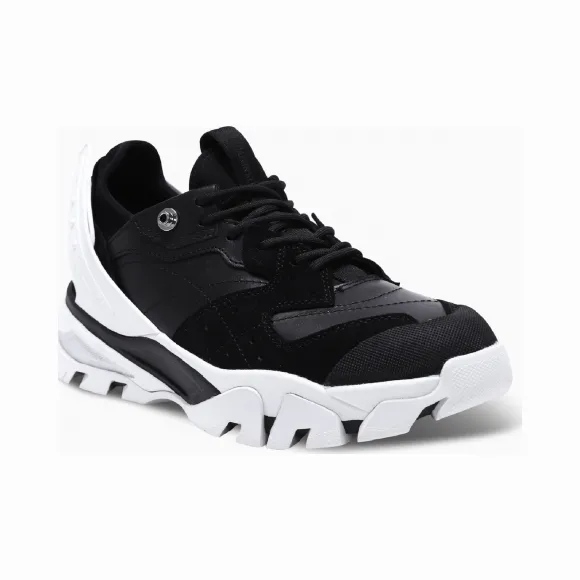 Calvin Klein 女鞋 轻便拼接系带休闲运动鞋 B4R0882Ft-配件系列