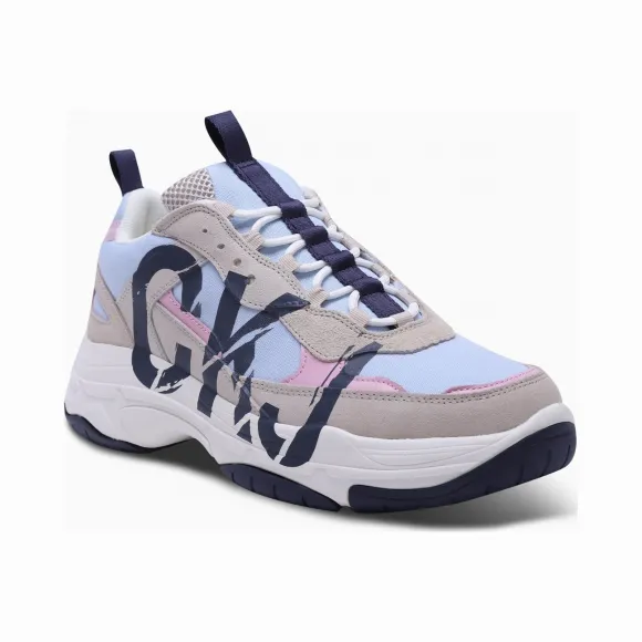 Calvin Klein 男鞋 时尚拼接运动系带旅游鞋 B4S0651Ft-配件系列