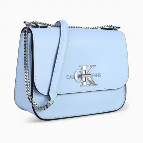 卡尔文·克莱恩/Calvin Klein CALVIN KLEIN 女士车缝线饰翻盖单肩斜挎包 DH2308Q4100-配件系列