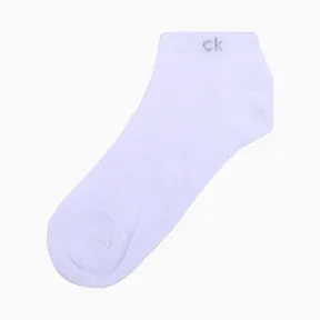 卡尔文·克莱恩/Calvin Klein 女士Logo短袜袜子ECF774V-配件系列