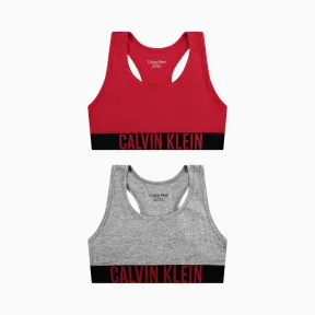 Calvin Klein女童新款Logo工字两件装内衣 G800143-童装系列