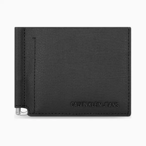 卡尔文·克莱恩/Calvin Klein 男士新款短款简约票夹 HP1180S7200-配件系列