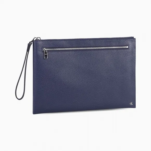 卡尔文·克莱恩/Calvin Klein CALVIN KLEIN Logo时尚休闲手拿包 HP1408U8400-配件系列