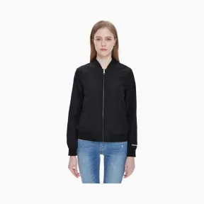 卡尔文·克莱恩/Calvin Klein 女士新款棒球领单夹克 J211287-牛仔休闲系列