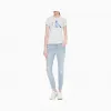 卡尔文·克莱恩/Calvin Klein 女士新款LOGO圆领短袖T恤 J211317-牛仔休闲系列