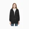 卡尔文·克莱恩/Calvin Klein 女士新款拉链连帽抽绳单夹克 J211368-牛仔休闲系列