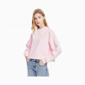 卡尔文·克莱恩/Calvin Klein CALVIN KLEIN 女装Logo圆领长袖卫衣 J213220-配件系列