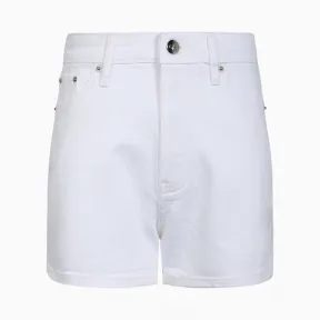 Calvin Klein 女装时尚刺绣牛仔短裤J213451-牛仔休闲系列