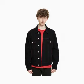 卡尔文·克莱恩/Calvin Klein 男士新款车缝线饰纯棉牛仔夹克 J310602-牛仔休闲系列