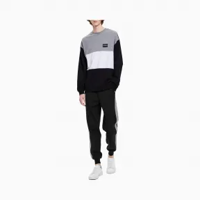 卡尔文·克莱恩/Calvin Klein 男士新款纯棉撞色长袖卫衣 J311017-牛仔休闲系列