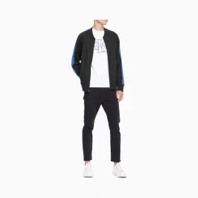 卡尔文·克莱恩/Calvin Klein 男士新款棒球领两面穿针织休闲服 J311264-牛仔休闲系列