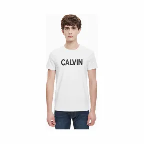 卡尔文·克莱恩/Calvin Klein 男士新款短袖LOGO圆领T恤 J311284-牛仔休闲系列