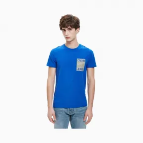 卡尔文·克莱恩/Calvin Klein 男士新款圆领短袖T恤 J311325-牛仔休闲系列