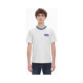 卡尔文·克莱恩/Calvin Klein 男士新款LOGO圆领短袖T恤 J311455-牛仔休闲系列