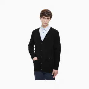 卡尔文·克莱恩/Calvin Klein 男士新款纯棉开衫针织衫 J311661-牛仔休闲系列