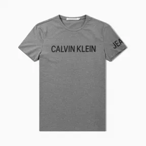 卡尔文·克莱恩/Calvin Klein 男士新款LOGO圆领短袖T恤 J312203-牛仔休闲系列