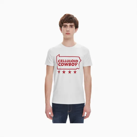 卡尔文·克莱恩/Calvin Klein 男士新款圆领短袖T恤 J312216-牛仔休闲系列