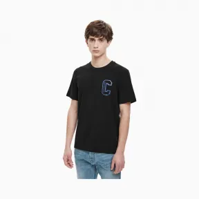 卡尔文·克莱恩/Calvin Klein 男士新款短袖圆领T恤 J312223-牛仔休闲系列