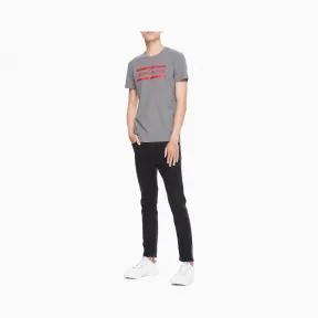 卡尔文·克莱恩/Calvin Klein 男士新款LOGO圆领短袖T恤 J312678-牛仔休闲系列