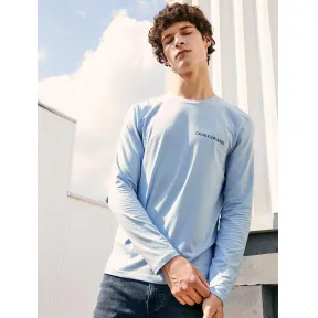 卡尔文·克莱恩/Calvin Klein 男士Logo圆领长袖T恤 J313243 J313243-牛仔休闲系列