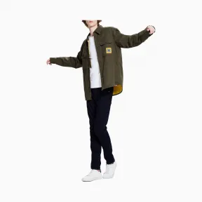 卡尔文·克莱恩/Calvin Klein 男装新款纯棉翻领长袖衬衫 J313335-牛仔休闲系列