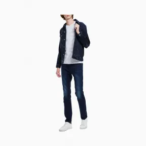 卡尔文·克莱恩/Calvin Klein 男士新款金属单排扣牛仔外套 J313343-牛仔休闲系列