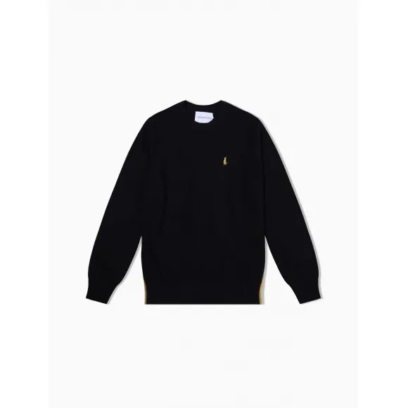 卡尔文·克莱恩/Calvin Klein 【鼠年新春系列】情侣同款男士Logo圆领长袖针织衫J314043-配件系列