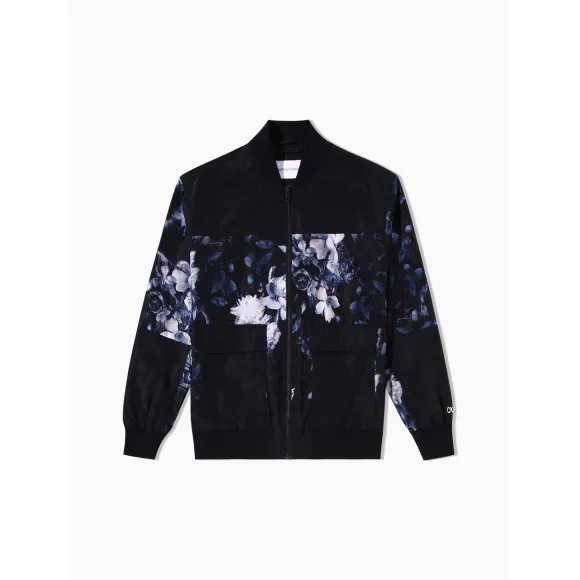 卡尔文·克莱恩/Calvin Klein CALVIN KLEIN 男士印花拉链单夹克 J314421-牛仔休闲系列