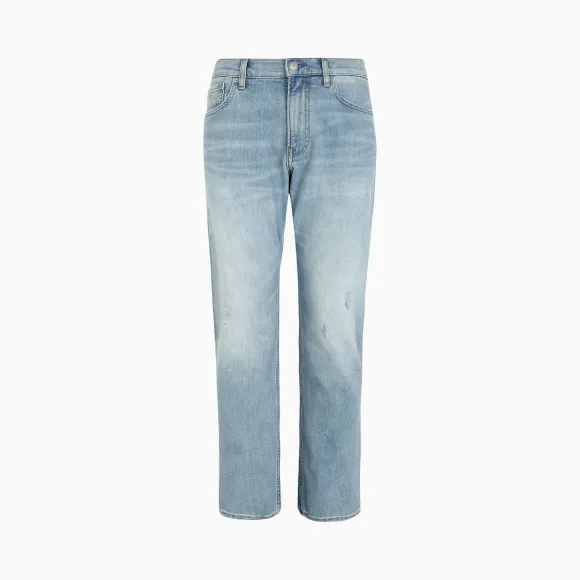 Calvin Klein 男装时尚直筒牛仔裤 J314729-牛仔休闲系列