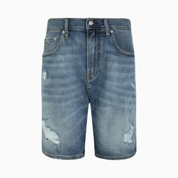 Calvin Klein 男装时尚牛仔短裤 J314832-牛仔休闲系列