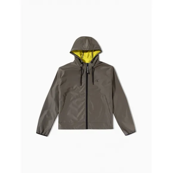 卡尔文·克莱恩/Calvin Klein CALVIN KLEIN 男士休闲拉链连帽单夹克 J314983-牛仔休闲系列