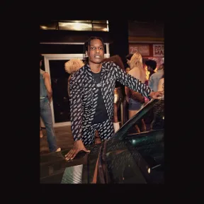 卡尔文·克莱恩/Calvin Klein ASAP ROCKY同款 CK50男士纯棉Logo休闲圆领短袖T恤 J315215-牛仔休闲系列