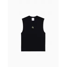 卡尔文·克莱恩/Calvin Klein CK ONE系列 CALVIN KLEIN 男士Logo无袖T恤 J315839-牛仔休闲系列