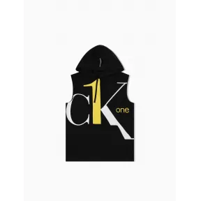 卡尔文·克莱恩/Calvin Klein CK ONE系列 CALVIN KLEIN 男士针织无袖连帽套头卫衣 J315852-牛仔休闲系列