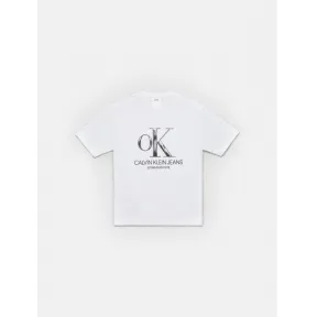 卡尔文·克莱恩/Calvin Klein 男士新款1978系列纯棉短款T恤 J900091-牛仔休闲系列