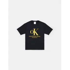 卡尔文·克莱恩/Calvin Klein 男士新款1978系列纯棉短款T恤 J900092-牛仔休闲系列