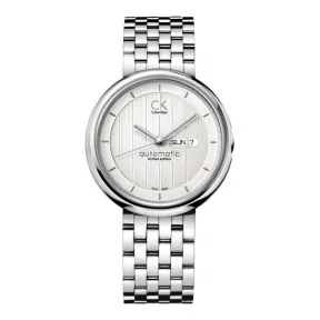 卡尔文·克莱恩/Calvin Klein  Prestigious 不锈钢 自动机械机芯  K1423520