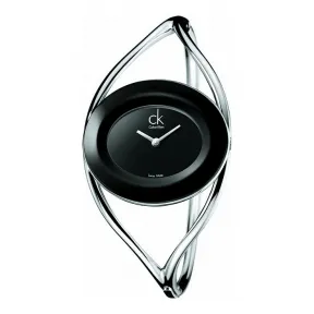 卡尔文·克莱恩/Calvin Klein  Bold 不锈钢 石英机芯 女表 K1A23602