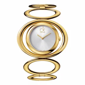 卡尔文·克莱恩/Calvin Klein   不锈钢 石英机芯 女表 K1P23520