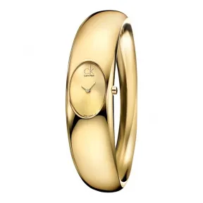 卡尔文·克莱恩/Calvin Klein   PVD镀金 石英机芯 女表 K1Y23209