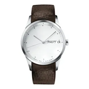 卡尔文·克莱恩/Calvin Klein   不锈钢 石英机芯 男表 K2221120