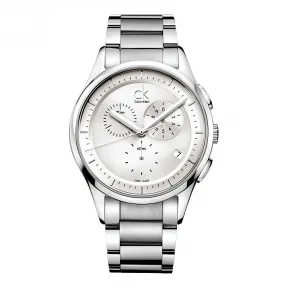 卡尔文·克莱恩/Calvin Klein   不锈钢 石英机芯 男表 K2A27120