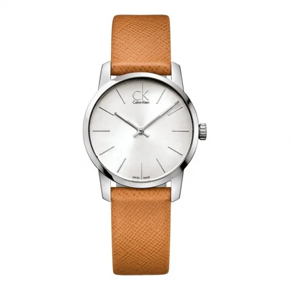 卡尔文·克莱恩/Calvin Klein   不锈钢 石英机芯 女表 K2G23120