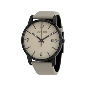 卡尔文·克莱恩/Calvin Klein【CK】 City 43 MM 不锈钢 石英机芯 男表 K2G2G4GK