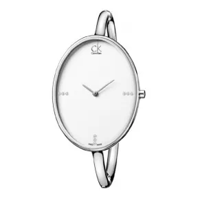 卡尔文·克莱恩/Calvin Klein   不锈钢 石英机芯 女表 K3D2M11W