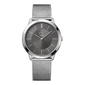卡尔文·克莱恩/Calvin Klein   不锈钢 石英机芯 男表 K3M21124