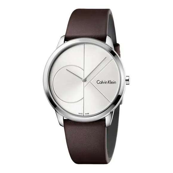 卡尔文·克莱恩/Calvin Klein   不锈钢 石英机芯 男表 K3M211G6