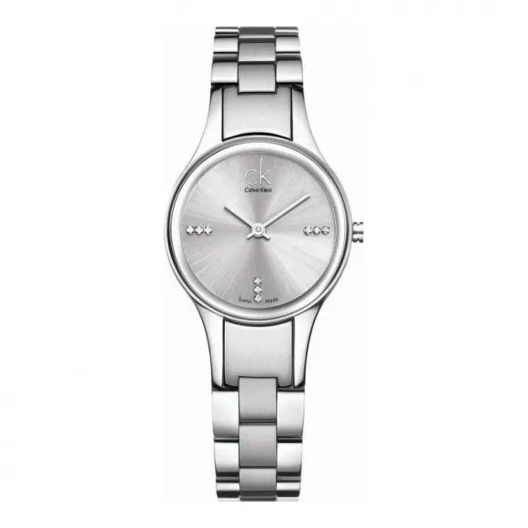 卡尔文·克莱恩/Calvin Klein  Simplicity 不锈钢、钢 石英机芯 女表 K4323120