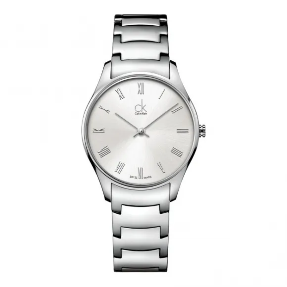 卡尔文·克莱恩/Calvin Klein   不锈钢 石英机芯 女表 K4D2214Z